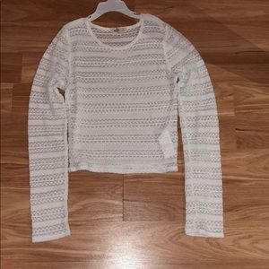 Lace long sleeve from hollister.